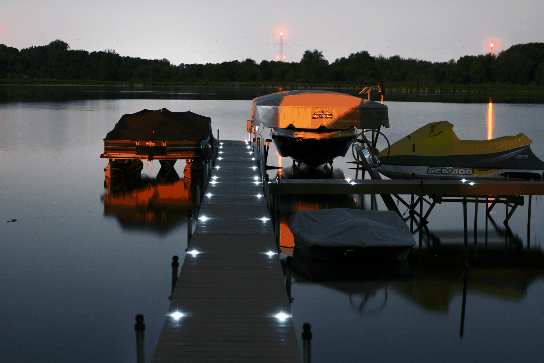 Solar Dock Dots (4pack) VIEW ALL Lake Lite Solar Marine Solutions